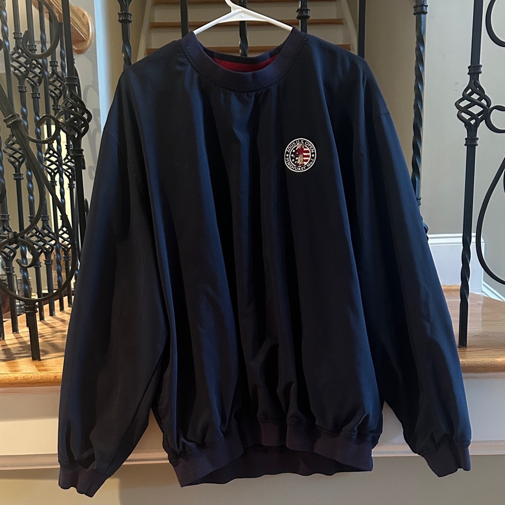 Ashworth Navy Blue Golf Pullover